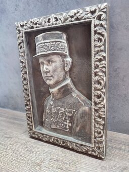 Fotoportrét Milan Rastislav Štefánik, drevený obraz - 4