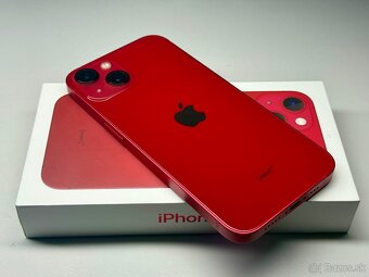 Predám ako nový Apple iPhone 13 Product Red 128GB - 4