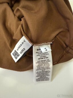 Burberry Tričko hnedé M - 4