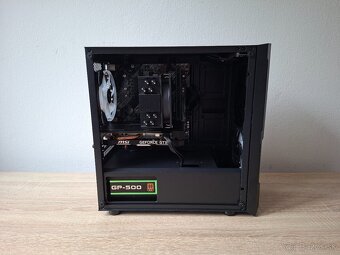 Herný pc Ryzen 5 5500 3,60ghz/NVME/GTX1660SUPER +27LCD 4K - 4