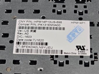klavesnica na notebook HP 15e - 4