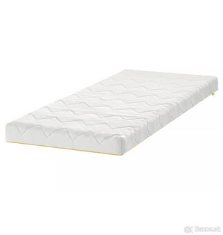 Detska postel IKEA Kritter, rost, matrac, zabrany - 4