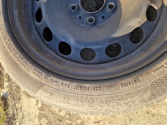 Zimne pneu 225/50 r17 Continental na diskoch BMW - 4