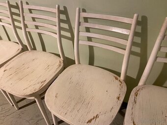 Biele stoličky 4ks - 4