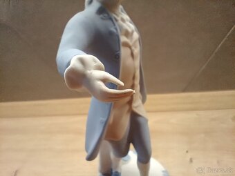 socha Royal Dux, rokokový tanečník - 4