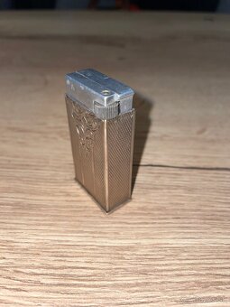 Strieborný benzínový zapaľovač - 4