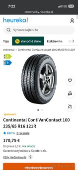 NOVÉ Continental 235/65R16C - 4