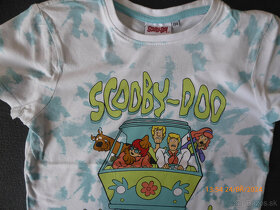 Krásne Scoobydoo tričko v.134, zn.Nikelodeon úplne nové - 4