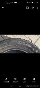 PREDÁM ZIMNÉ PNEUMATIKY MICHELIN. - 4
