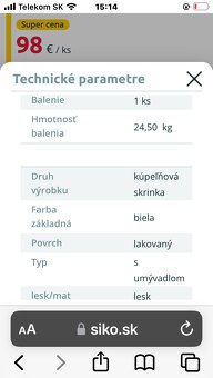 Kúpeľnová skrinka s umývadlom - 4