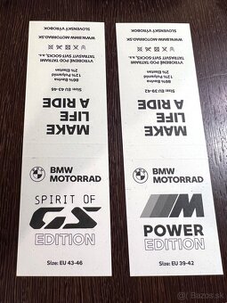 Predám ponožky BMW Motorrad - 4
