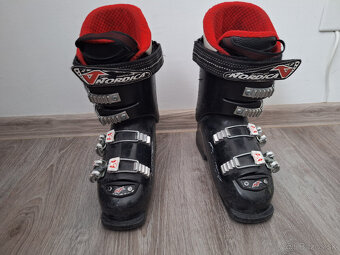 Lyže 100cm + lyžiarky - 4