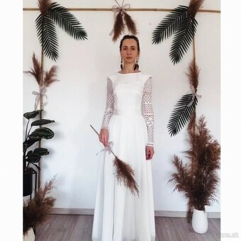 Svadobné šaty Janka 34/36 - 4