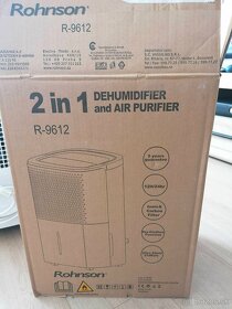 Kompresorový kondenzačný odvlhčovač s filtráciou vzduchu - 4