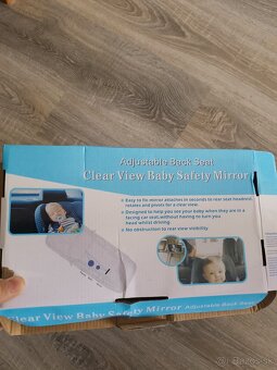 Spätné zrkadlo pre kontrolu deti - 4