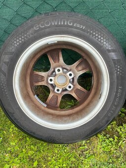 Predám letne kolesa na diskoch na huyndai i30 185/65 r 15 - 4