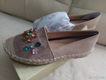 NOVÉ béžové espadrilky Jenny Fairy veľ. 37 (osobný odber) - 4