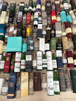 Whisky zbierka vzácnych prázdnych flaší - 4