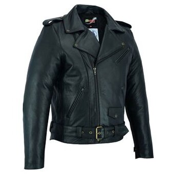Kozena bunda W-Tec krivak velkost M chopper harley honda - 4