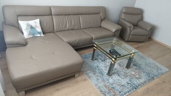 kožená sedačka, kreslo - 4