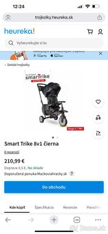Trojkolka Smart Trike 8v1 - 4