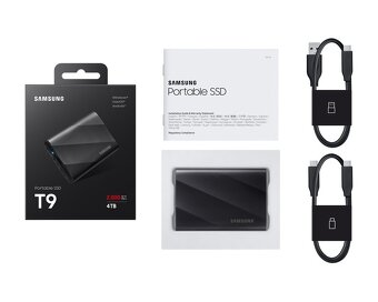Samsung Portable SSD T9 4TB Nový 24m zaruka neodbaleny - 4