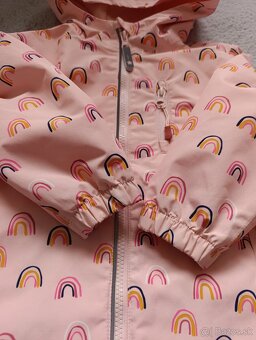 Zateplený set do dažďa + softshellová bunda 98 (2-3 roky) - 4