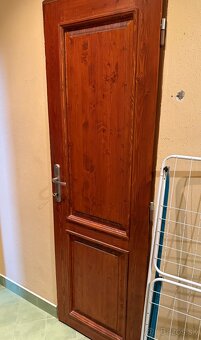 Masívne dvere červený smrek - 4