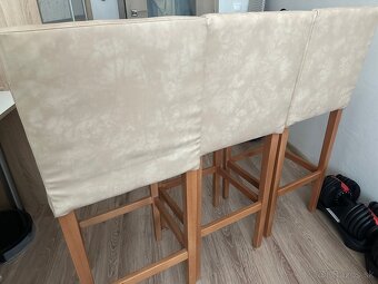 Hnedé barové stoličky - 4