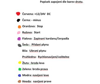 Dialkove ovladanie navijaku LKT - 4