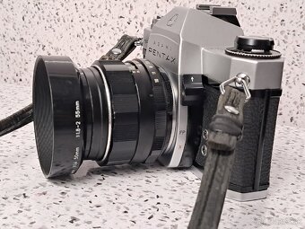 ASAHI PENTAX SPOTMATIC F / SP F + SMC TAKUMAR 1:1.4/50 - 4