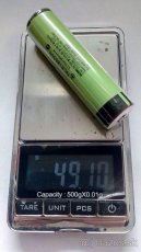Predám NCR18650B L-ion bateriu Panasonic 3400mAh PCB - 4