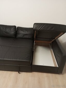 Ikea Friheten - rohová rozkladacia pohovka TOP STAV - 4