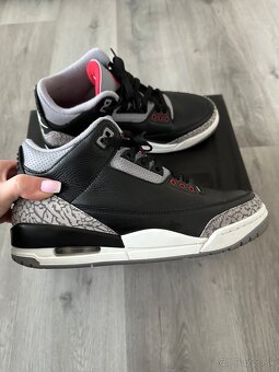 Jordan 3 Retro Black Cement veľ.40,5 - 4