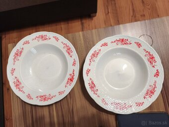 staré porcelánové taniere MZ a THUN - 4