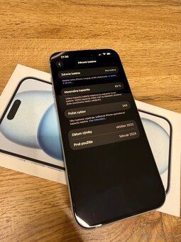 Predám iPhone 15 Plus 128 GB – Light Blue - 4