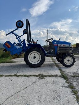 Japonský malotraktor ISEKI TM15 s rotavátorom - 4