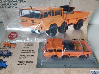 Tatra 813 a Škoda Liaz 706 - De Agostini 1:43 - 4