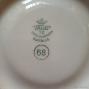 šálky s podšálkami a mliečnikThun Natalie - 4