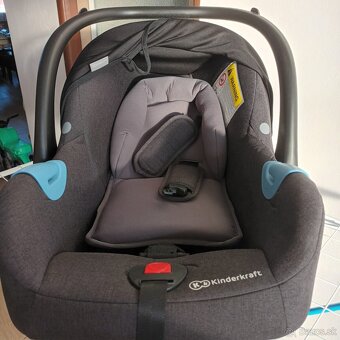 Detsky kocik Kinderkraft 3v1 beige - 4