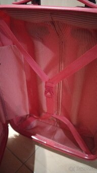 Dámsky kufor, ružový. - 4