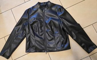 Koženková bunda vel.44 - 4