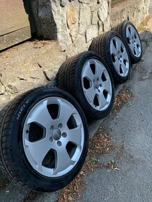 ELEKTRONY z AUDI S3 - 5x112 + pneu 225/45 R17 - Zimné - 4