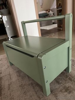 Detska lavicka s odkladacim priestorom 60x31x45 - 4
