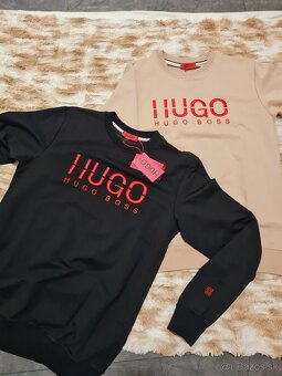 Hugo boss mikina hnedá M - 4
