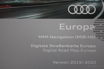 navigácia orig. audi - SD MMI ( MIB -HS ) r. 2020 - - 4