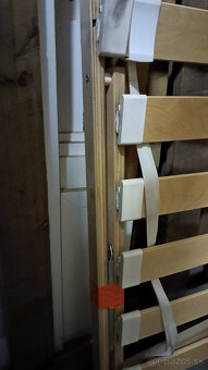 veľká posteľ 180x200 IKEA MALM dubová dýha + rošt - 4