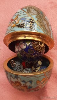 Vajička zdobené, smaltované - 4