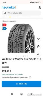 Vredestein Wintrac Pro 225/35 R19 88W - 4