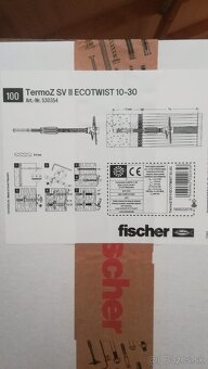 Predám hmoždinky Fischer ecotwist 10-30 - 4